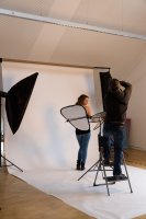 Beauty-Shooting eines Besuchers bei der AG Menschen & Reportage